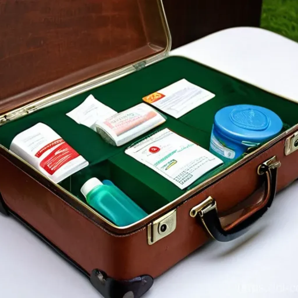 코모로 주요 병원 정보 - **Prompt: Diligent Travel Health Preparation for Comoros**
"A detailed, realistic photograph of ...